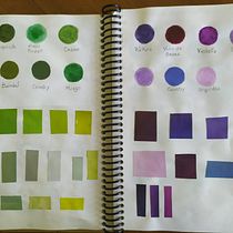 Mi Proyecto del curso: Técnicas para la creación de paletas de color: pinta tu universo personal. Traditional illustration, Painting, Drawing, Artistic Drawing, and Color Theor project by mabelnoriega - 03.12.2022