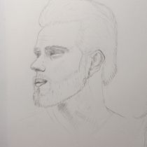 My project for course: Portrait Sketchbooking: Explore the Human Face. Un proyecto de Bocetado, Dibujo, Dibujo de Retrato, Dibujo artístico y Sketchbook de pio_tr - 12.03.2022