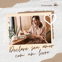 Livros: uma declaração de amor. Advertising, Marketing, Cop, writing, Creativit, Content Writing, and Writing project by veronicaepm77 - 03.10.2022
