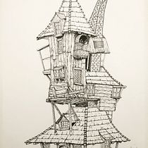 Mi Proyecto del curso: Ilustración surrealista con rotuladores Ein Projekt aus dem Bereich Traditionelle Illustration, Bleistiftzeichnung, Zeichnung, Realistische Zeichnung, Artistische Zeichnung und Illustration mit Tinte von arttoface - 12.03.2022