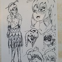 My project for course: The Art of Manga: Drawing Unique Characters. Character Design, Pencil Drawing, Drawing, Ink Illustration, and Manga project by paunonen_eetu - 03.13.2022