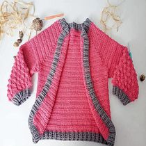 Mi Proyecto del curso:  Top-down: prendas a crochet de una sola pieza. Un progetto di Fashion design, Fiber Art, DIY, Uncinetto e Textile Design di Valeria Mardones - 13.03.2022