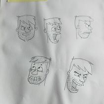 Il mio progetto del corso: Introduzione alla creazione di personaggi stile cartoon. Traditional illustration, Character Design, and Drawing project by Teo Manco - 03.13.2022
