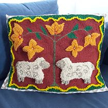Mi Proyecto del curso: Bordado XL con aguja mágica. Un projet de Décoration, Punch needle, Design textile , et Broderie de Paty Monsell - 02.01.2022