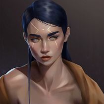 Mi Proyecto del curso: Principios de pintura digital para retratos. Un progetto di Pittura e Pittura digitale di Kiara - 12.03.2022