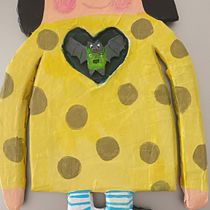 My project for course: Paper Mache for Beginners: Sculpt a Colorful Character. Character Design, To, Design, Art To, and s project by Stella Lazarou - 03.14.2022