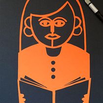 My project for course: Papercut: Illustrating with Layers of Paper. Ilustração tradicional, e Papercraft projeto de Michal Ovadia - 14.03.2022
