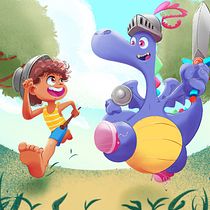 Meu projeto do curso: Criação de personagens para histórias infantis com Procreate. Traditional illustration, Character Design, Digital Illustration, Children's Illustration, and Digital Drawing project by Rafael Maciel - 03.14.2022
