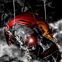 Homen de Ferro Vs Exterminador. Photograph, and VFX project by Anderson Menezes Da Silva - 03.14.2022