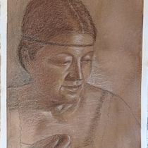 Mi Proyecto del curso: Dibujo de retrato clásico: el método del Renacimiento. Fine Arts, Portrait Drawing, Artistic Drawing, Drawing, Sketching, and Realistic Drawing project by Marita Nadal Lizabe - 03.14.2022