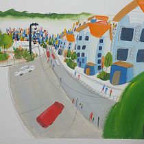 Meu projeto do curso: Sketchbook pictórico com guache. Un progetto di Illustrazione tradizionale, Bozzetti, Disegno, Illustrazione architettonica, Sketchbook e Pittura gouache di Fernanda Serafim - 14.03.2022