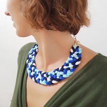 Création de bijoux textiles ❤️ Ein Projekt aus dem Bereich H, werk, Schmuckdesign, Weben und Textildesign von oayana.art - 14.03.2022