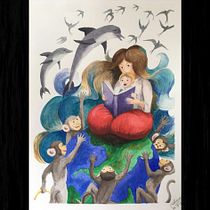 Il mio progetto del corso: Tecniche ad acquerello per illustrazioni da sogno. Traditional illustration, Drawing, Watercolor Painting, and Editorial Illustration project by elenaserrani - 03.15.2022