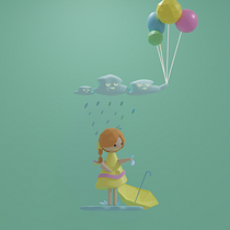 My project for course: 3D Character Creation in Blender. 3D, Design de personagens, Modelagem 3D, Design de personagens 3D, e 3D Design projeto de Fendy Fendy - 15.03.2022