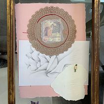  Mi Proyecto del curso: ¡ Nacimiento de una niña !experimental sobre papel. Un progetto di Belle arti, Collage, Ricamo e Textile Design di Alma Olvera - 14.03.2022