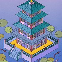 My project for course: Isometric Vector Illustrations from Scratch. Un progetto di Graphic design, Illustrazione vettoriale e Illustrazione digitale di Yasaman Zinati - 15.03.2022