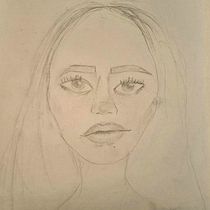Il mio progetto del corso: Ritratto su blocco da disegno: esplora il volto umano. Un proyecto de Bocetado, Dibujo, Dibujo de Retrato, Dibujo artístico y Sketchbook de an_artist - 15.03.2022