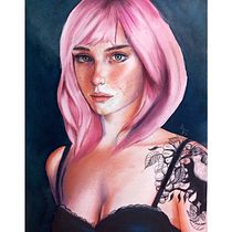 Mi Proyecto del curso: Ilustración con pastel y lápices de colores. Un progetto di Illustrazione tradizionale, Belle arti, Disegno a matita, Disegno, Disegno di ritratti, Disegno realistico e Disegno artistico di Adrián Rayón - 11.03.2022
