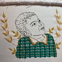 Proyectos a partir del curso de Bordar un retrato , de Bugambilo.. Un projet de Broderie , et Design textile de Yomilett Rosales G. - 15.03.2022