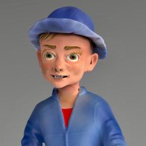 Il mio progetto del corso: Creazione di personaggi: dal 2D al 3D Ein Projekt aus dem Bereich 3D, Design von Figuren, Design von 3-D-Figuren und 3-D-Design von Francesco Vitolo - 16.03.2022