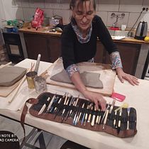 Mi Proyecto del curso: Introducción a la escultura figurativa con arcilla. Artes plásticas, e Escultura projeto de Analia Gutierrez - 16.03.2022