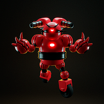 Mi Proyecto del curso: Introducción al diseño y modelado 3D con Blender Ein Projekt aus dem Bereich Motion Graphics, Design von Figuren, Produktdesign und 3-D-Modellierung von Héctor Carpio - 17.03.2022