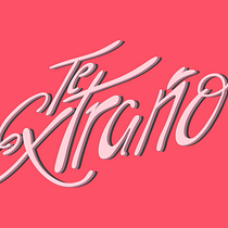 Diseño de postales - Lettering . Lettering, H, and Lettering project by Sebastián Cruz Ledesma - 03.17.2022