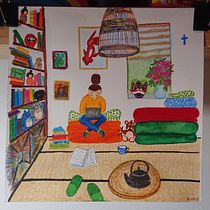 Mój projekt z kursu: Szkicownik do odkrycia własnego stylu rysunku . Traditional illustration, Sketching, Creativit, Drawing, Watercolor Painting, Gouache Painting, and Sketchbook project by czuczu - 03.16.2022