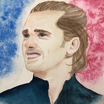 Mon projet du cours : Portrait à l'aquarelle d'après une photo. Traditional illustration, Watercolor Painting, and Portrait Drawing project by laurencedube - 03.17.2022