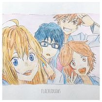 Mi Proyecto del curso: Ilustración manga en acuarela. Traditional illustration, Drawing, Watercolor Painting, and Manga project by Flavia Ronchi - 06.06.2022