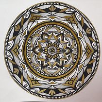 My project for course: The Art of Mandala Drawing: Create Geometric Patterns. Drawing & Ink Illustration project by Sanita Bluma - 03.17.2022