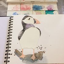 My project for course: Creative Watercolor Sketching for Beginners. Traditional illustration, Sketching, Creativit, Drawing, Watercolor Painting, and Sketchbook project by Jade Zehnder - 04.27.2023