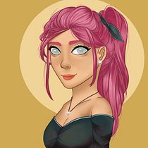 My project for course: Female Character Portraits in Procreate. Projekt z dziedziny Trad, c, jna ilustracja, Ilustracja c, frowa, R, sunek c i frow użytkownika Bhavana Neti - 18.03.2022