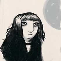 My project for course: Traditional Drawing Techniques with Procreate. Projekt z dziedziny Trad, c, jna ilustracja,  R, sunek, Ilustracja c, frowa, Portret, R, sunek c i frow użytkownika Rachael Ball - 18.03.2022
