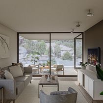 Fotorrealismo Living. Architecture, 3D Modeling, Digital Architecture, 3D Design, and ArchVIZ project by Nicole Eujenio - 03.18.2022