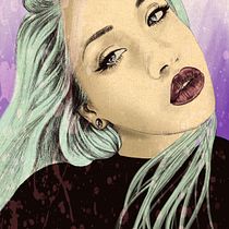 My project for course: Illustrated Portraits with Procreate. Ilustração tradicional, Ilustração vetorial, Ilustração digital, e Desenho de retrato projeto de Nick - 18.03.2022