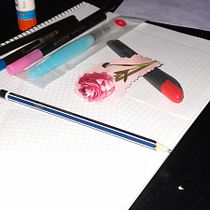 Mi Proyecto del curso: Lettering en pequeño formato. Een project van Traditionele illustratie,  H, lettering y  Belettering van Mercedes Lezcano - 18.03.2022