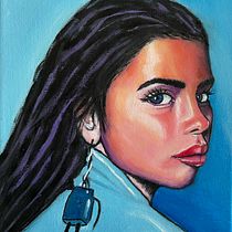 My project for course: Expressive Oil Portraiture: Explore the Alla Prima Technique. Un projet de Beaux Arts, Peinture , et Peinture à l'huile de Anna-Maria Säntti - 19.03.2022