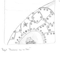 Mon projet du cours : Introduction à l’illustration pour enfants, la princesse sur un pois.. Traditional illustration, Fine Arts, Painting, Pencil Drawing, Drawing, Watercolor Painting, Children's Illustration, and Narrative project by lydiecantineau - 03.19.2022