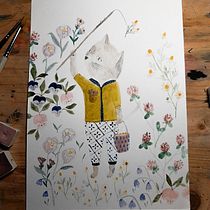 Mein Kursprojekt: Erzählerische Illustrationen in Aquarell. Un projet de Illustration traditionnelle, Aquarelle et Illustration jeunesse de hausammannesther - 19.03.2022