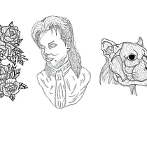 Mi Proyecto del curso: Diseño de tatuajes Blackwork. Un projet de Illustration traditionnelle, Illustration numérique , et Conception de tatouage de Jana Ariza - 19.03.2022