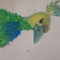 Mi Proyecto del curso: Técnicas experimentales de acuarela para principiantes. Un progetto di Illustrazione tradizionale, Belle arti, Pittura ad acquerello e Illustrazione naturalistica di Karol Stefany Juárez Loro - 19.03.2022
