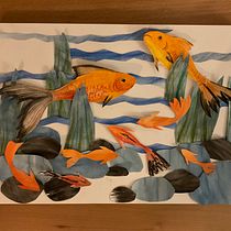 Mein Kursprojekt: Illustrierte Natur: eine kreative Erkundung. Traditional illustration, Painting, Drawing, Watercolor Painting, Ink Illustration, and Naturalistic Illustration project by nadinekarker - 03.19.2022