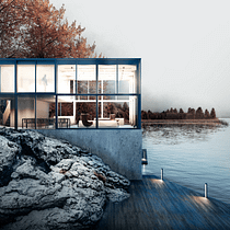 Mi Proyecto del curso: Representación de espacios arquitectónicos con 3D Studio Max Ein Projekt aus dem Bereich 3D, Animation, Architektur, Innenarchitektur, 3-D-Modellierung, Digitale Architektur und ArchVIZ von Xavier Anthony Carbay Vacacela - 19.03.2022