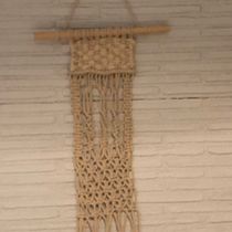 Mi Proyecto del curso: sencillez al macramé: creación de un tapiz decorativo Ein Projekt aus dem Bereich Erweiterungsentwicklung, H, werk, Innendesign, Dekoration von Innenräumen, Weben und Textildesign von evaborras69 - 19.03.2022