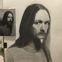 Mi Proyecto del curso: Retrato realista con lápiz de grafito. Traditional illustration, Fine Arts, Sketching, Pencil Drawing, Drawing, Portrait Drawing, Realistic Drawing, Artistic Drawing, and Figure Drawing project by Maria Carmen Pérez - 03.20.2022