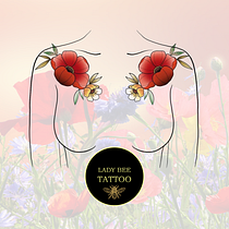 My project for course: Botanical Tattoo Design with Procreate. Projekt z dziedziny Trad, c, jna ilustracja, Ilustracja c, frowa, Projektowanie tatuaż, R i sunek botaniczn użytkownika Barbara Lewandowska - 17.03.2022