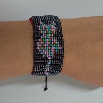 Mi Proyecto del curso: Diseño y creación de joyería con mostacillas. Accessor, Design, Arts, Crafts, Jewelr, Design, and Fiber Arts project by analusa_sv - 03.20.2022
