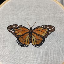 Mein Kursprojekt: Realistische Sticktechniken . Traditional illustration, Embroider, and Textile Design project by marion.gasteiner - 03.20.2022