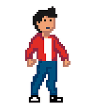 Mi Proyecto del curso: Introducción al diseño de personajes en pixel art. Un progetto di Character design, Videogiochi, Pixel art e Progettazione di videogiochi di ldgjoel - 20.03.2022